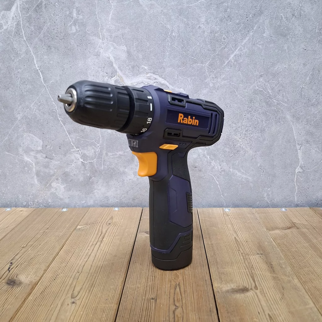 دریل پیچ گوشتی شارژی سه نظام 12 ولت  رابین مدل  8612