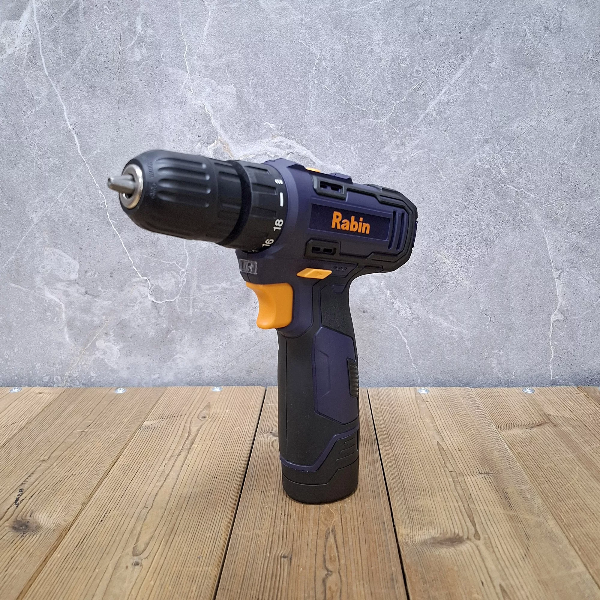 دریل پیچ گوشتی شارژی سه نظام 12 ولت  رابین مدل  8612