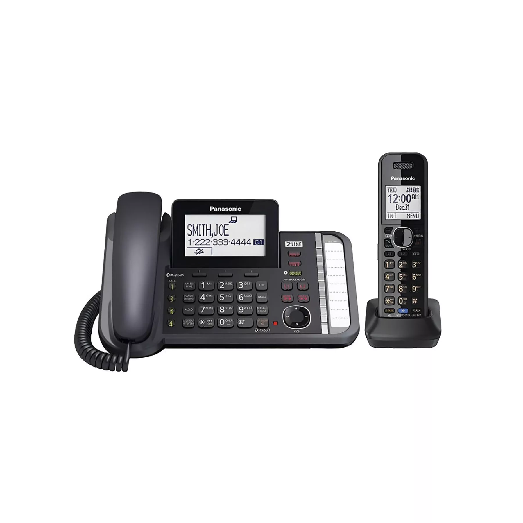 تلفن پاناسونیک مدل KX-TG9582B-BLACK