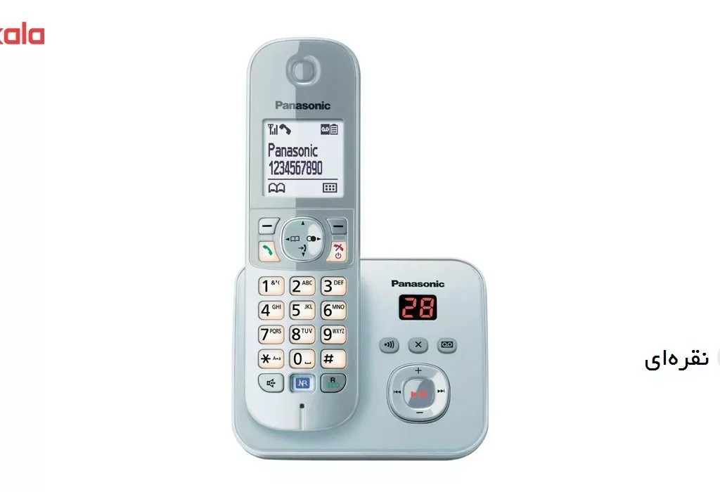 تلفن بی سیم پاناسونیک مدل KX-TG6821