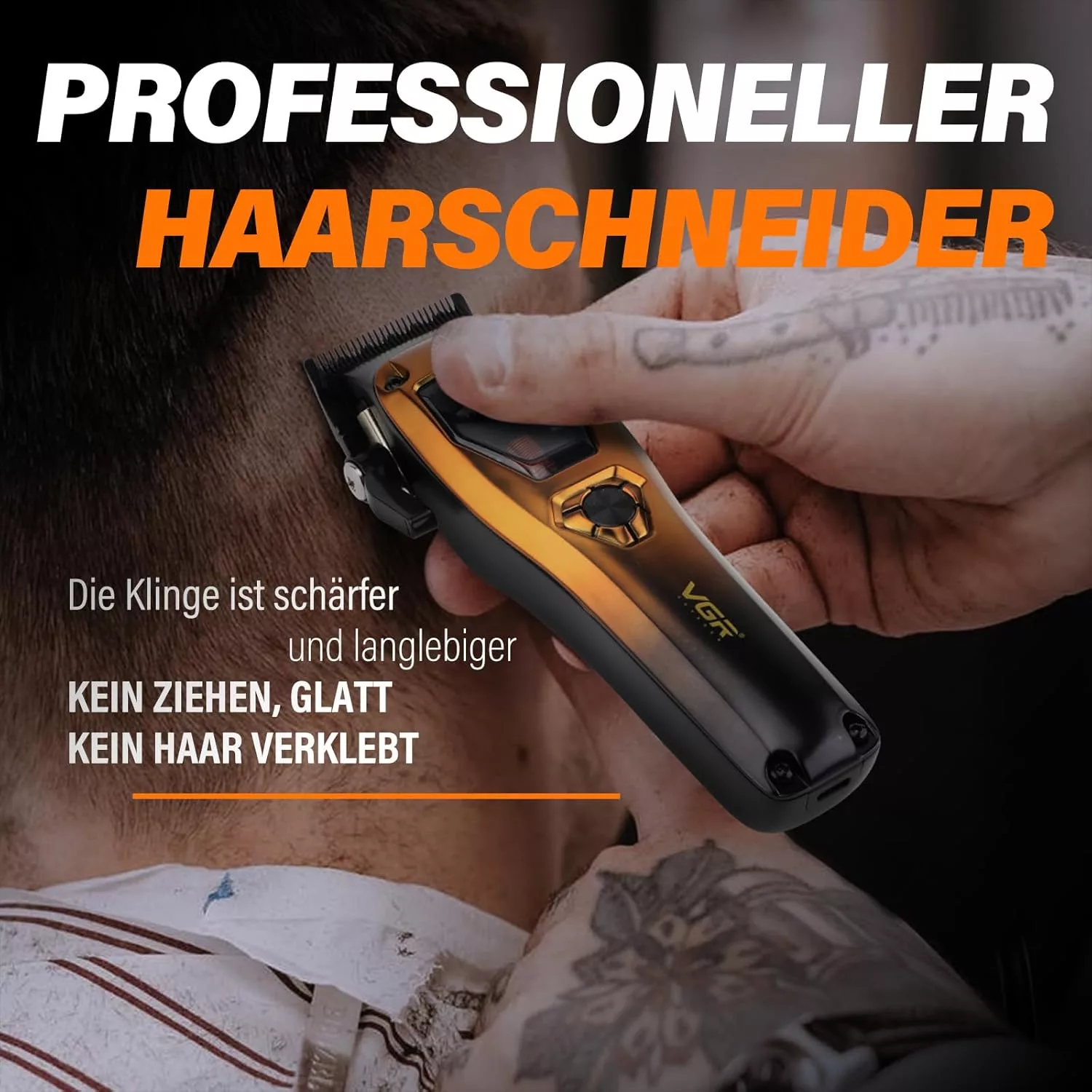 ماشین اصلاح موی سر  شارژی وی جی ار مدل V-668