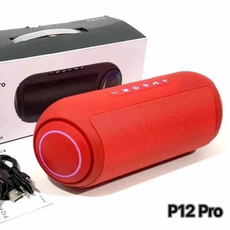 اسپیکر بلوتوثی قابل حمل مدل P 12-pro