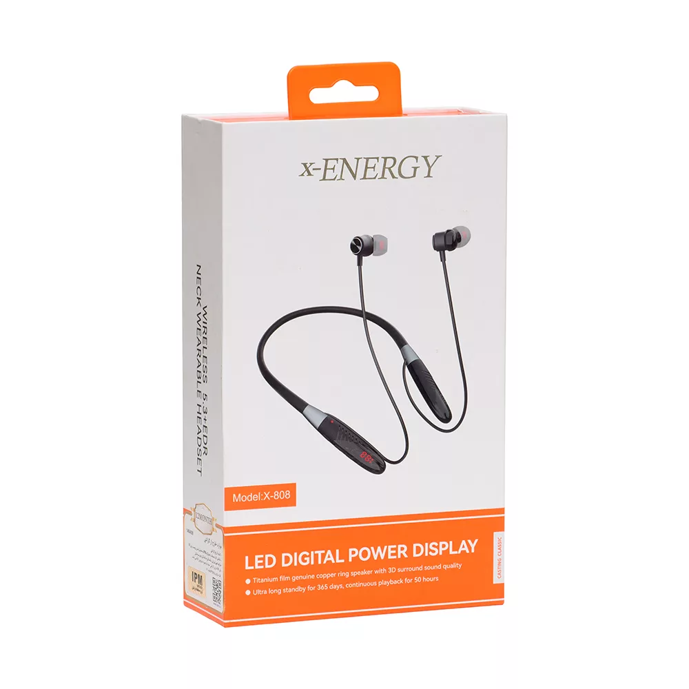 هدفون بلوتوثی ایکس انرژی مدل X-808