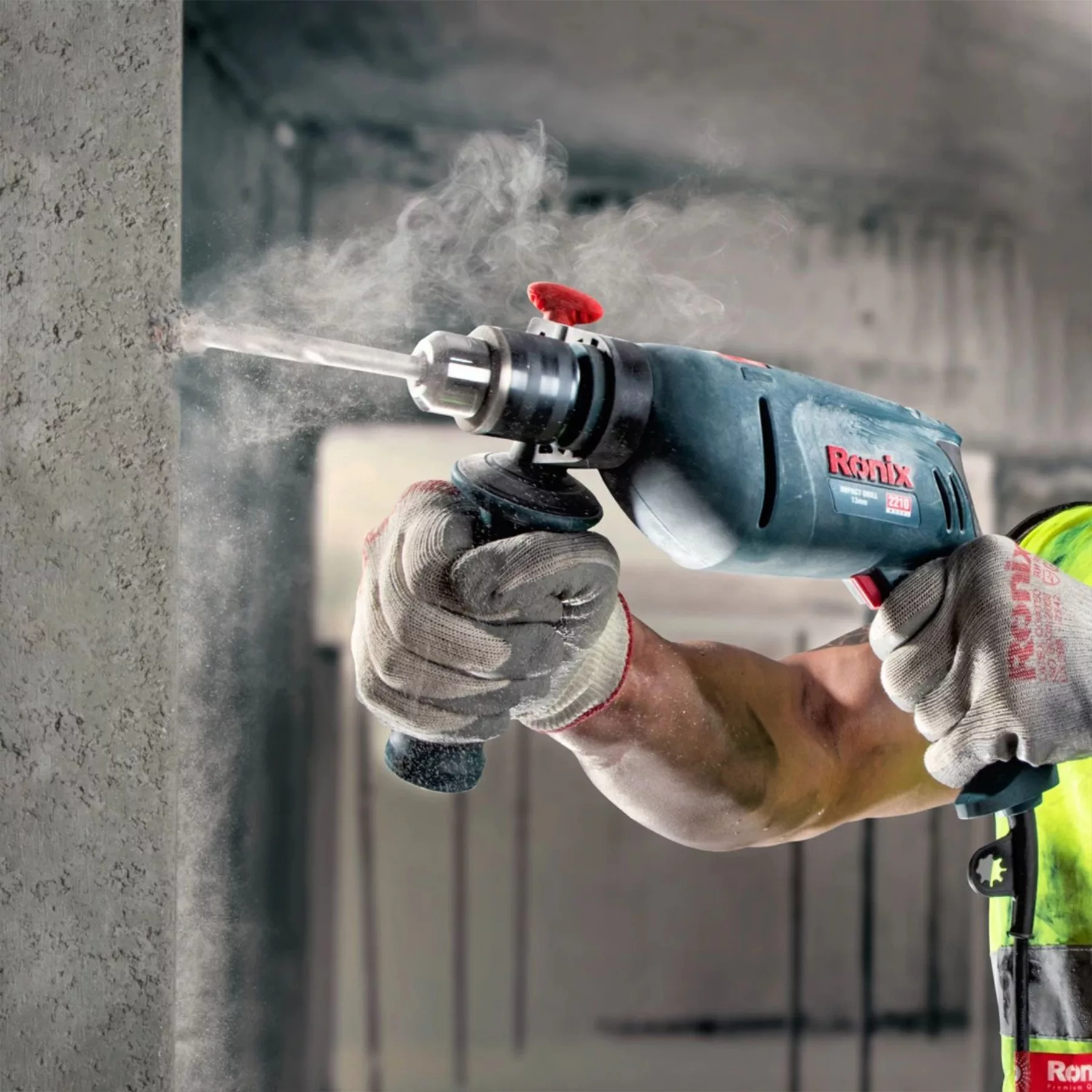 دریل چکشی رونیکس مدل RX-2210