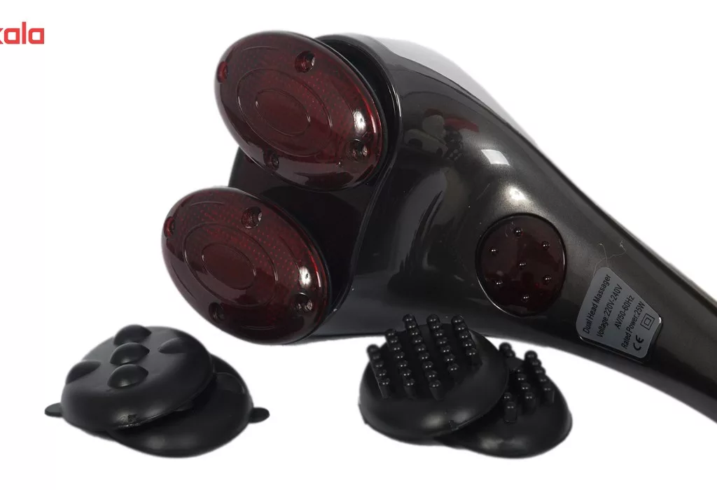 ماساژور گرمادار بامادون قرمزمدلDouble Heads Heating