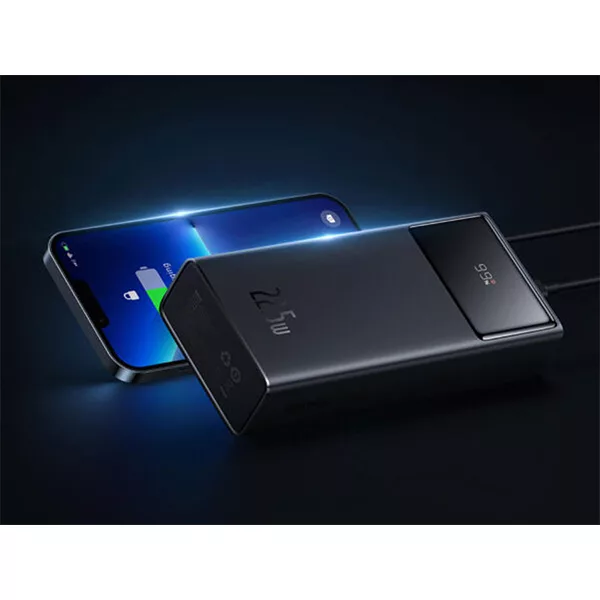 پاوربانک بیسوس مدل PPXJ08010 ظرفیت 30000 میلی آمپر ساعت