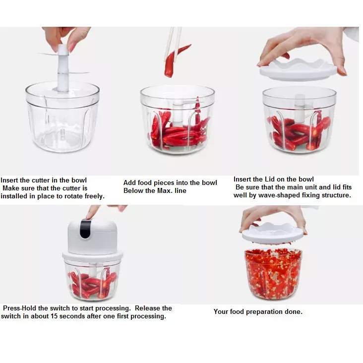 خردکن شارژی مدل 1203