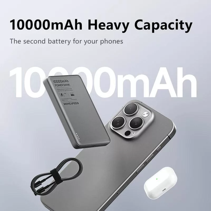 پاوربانک موو اسپید مدل S10 ظرفیت 10000 میلی آمپر ساعت