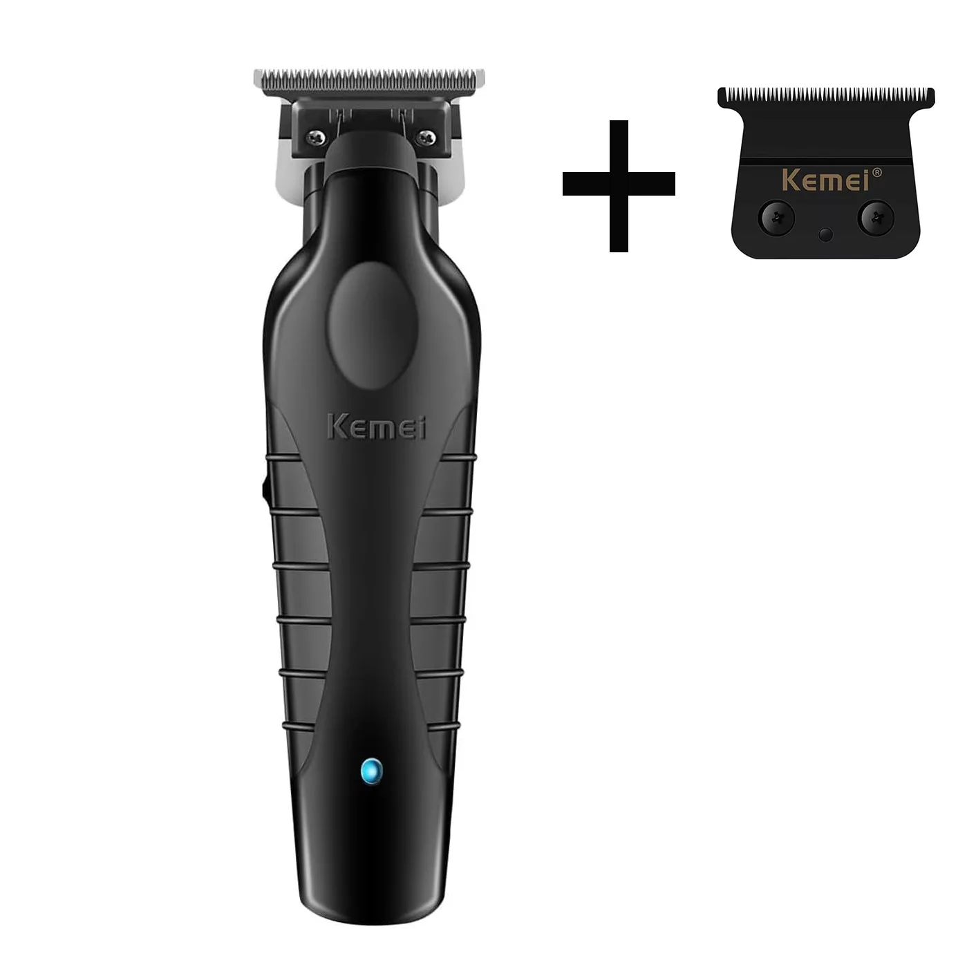 ماشین اصلاح مو سر و صورت شارژی کیمی مدل km-2299 به همراه تیغه یدک