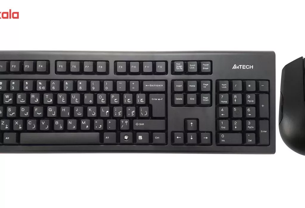 کیبورد و ماوس ای فورتک مدل 3000N