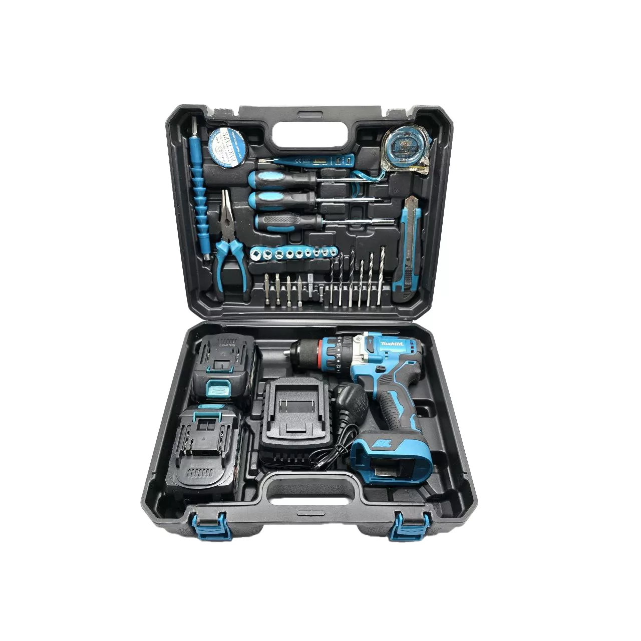 مجموعه 34 عددی دریل چکشی شارژی 10 میلیمتری 148 ولت ماکیتا مدل MV05