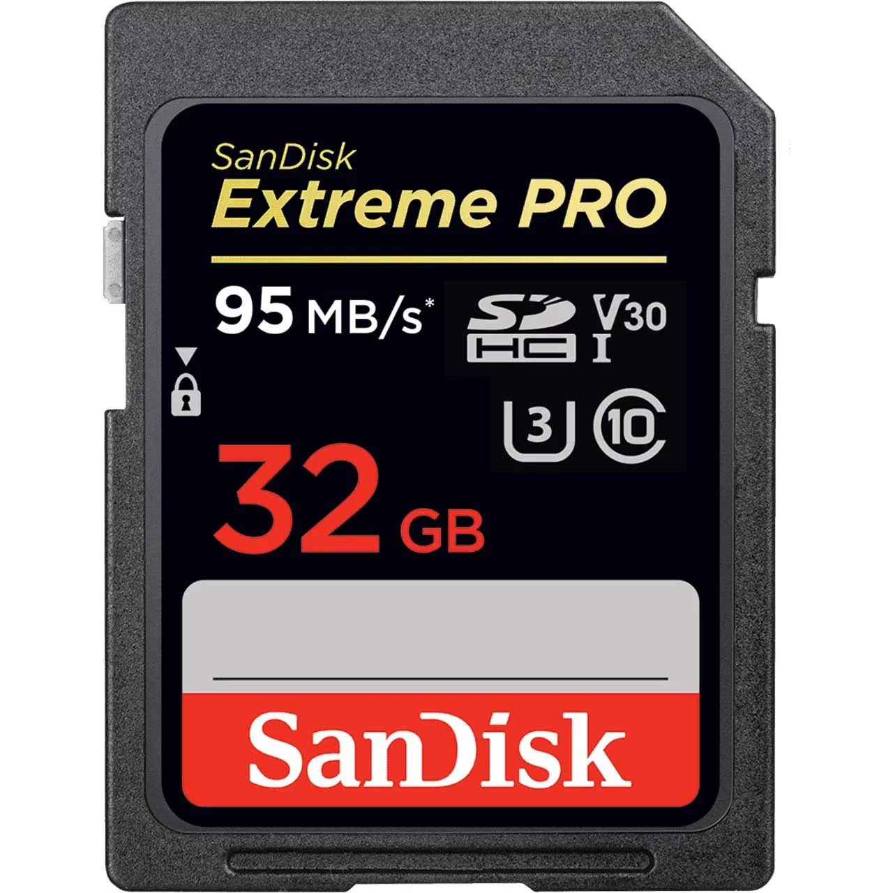 کارت حافظه SDHC سن دیسک مدل Extreme Pro V30 کلاس 10 استاندارد UHS-I U3 سرعت 633X 95MBps ظرفیت 32 گیگابایت کارت حافظه SDHC سن دیسک مدل Extreme Pro V30 کلاس 10 استاندارد UHS-I U3 سرعت 633X 95MBps ظرفیت 32 گیگابایت