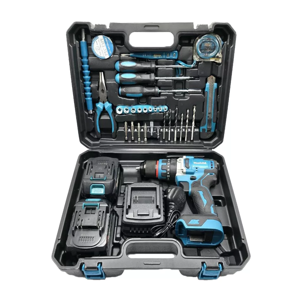 مجموعه 35 عددی دریل چکشی شارژی 10 میلیمتری 148 ولت ماکیتا مدل 148V