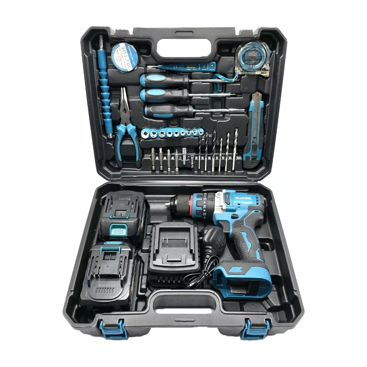 مجموعه 35 عددی دریل چکشی شارژی 10 میلیمتری 148 ولت ماکیتا مدل 148V