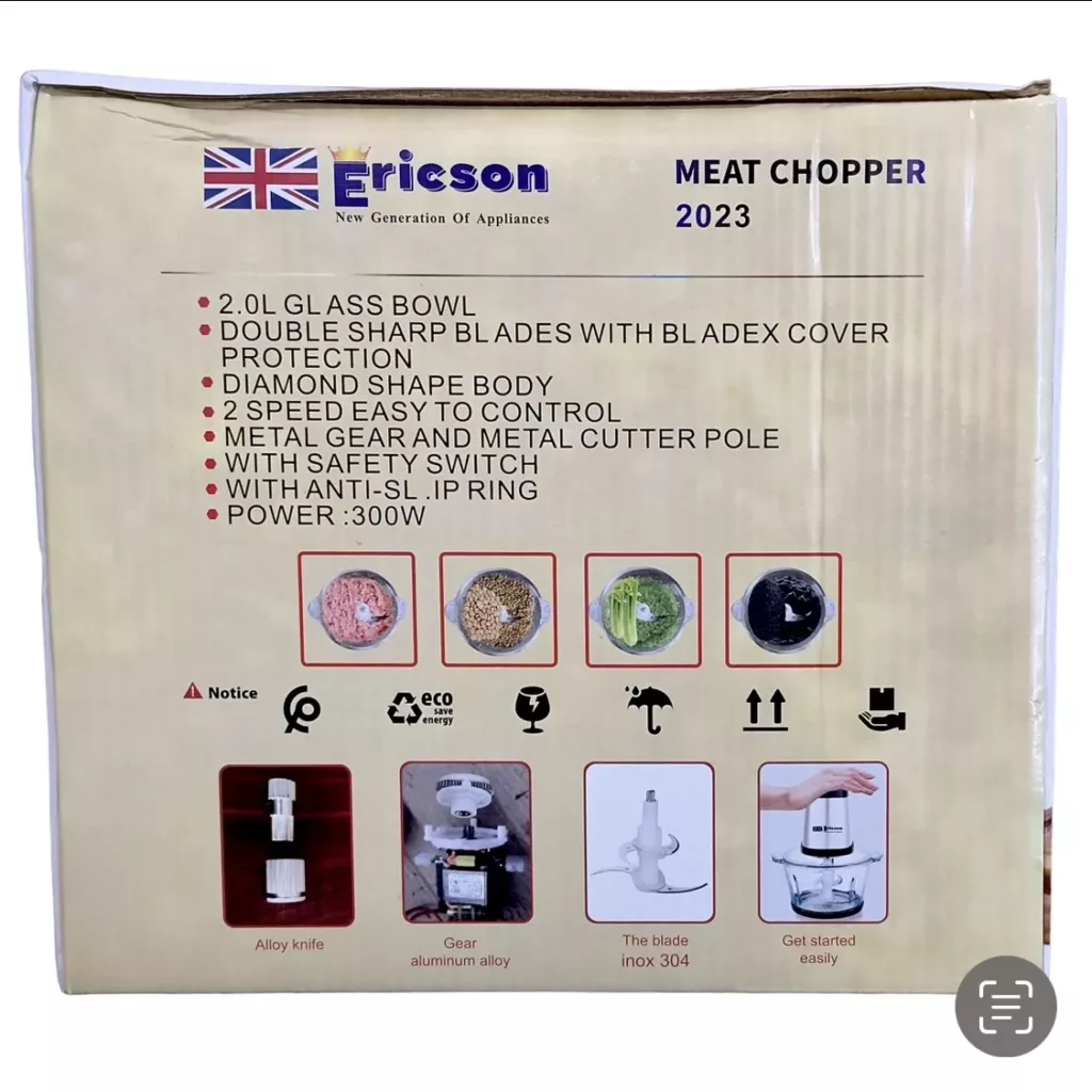 خردکن اریکسون مدل MEAT CHOPPER 2023