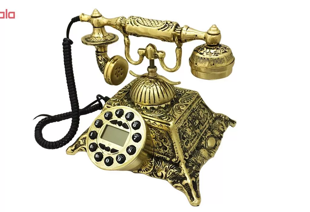 تلفن کلاسیک برنجی کد 01