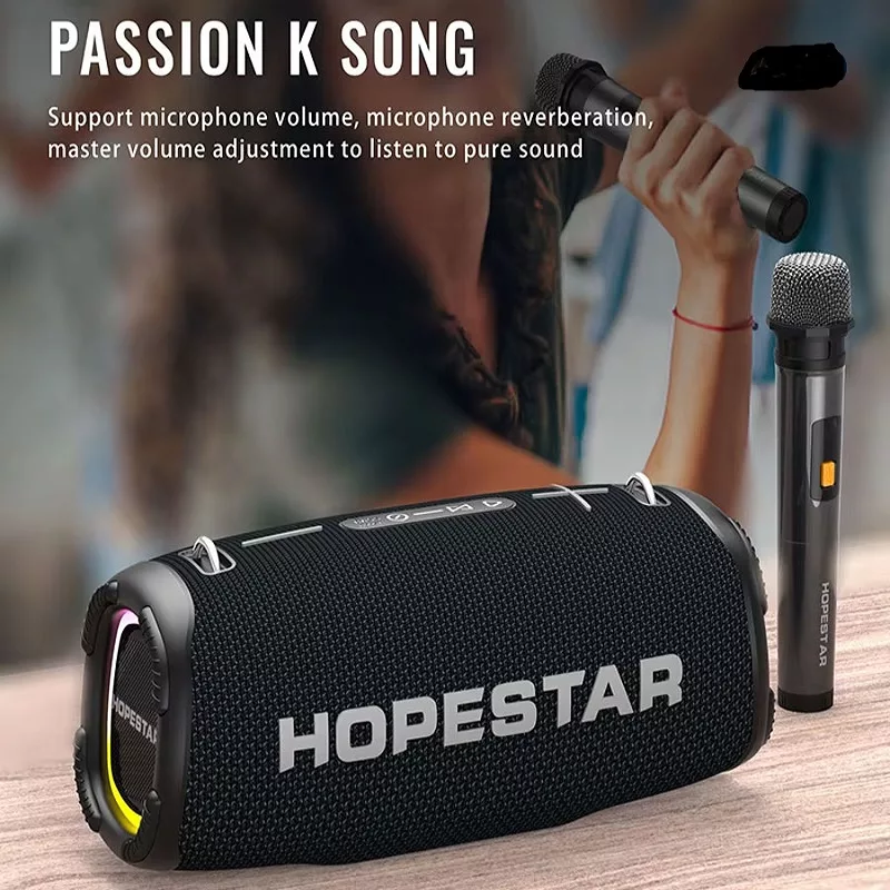 اسپیکر بلوتوثی قابل حمل هوپ استار مدل A6MAX