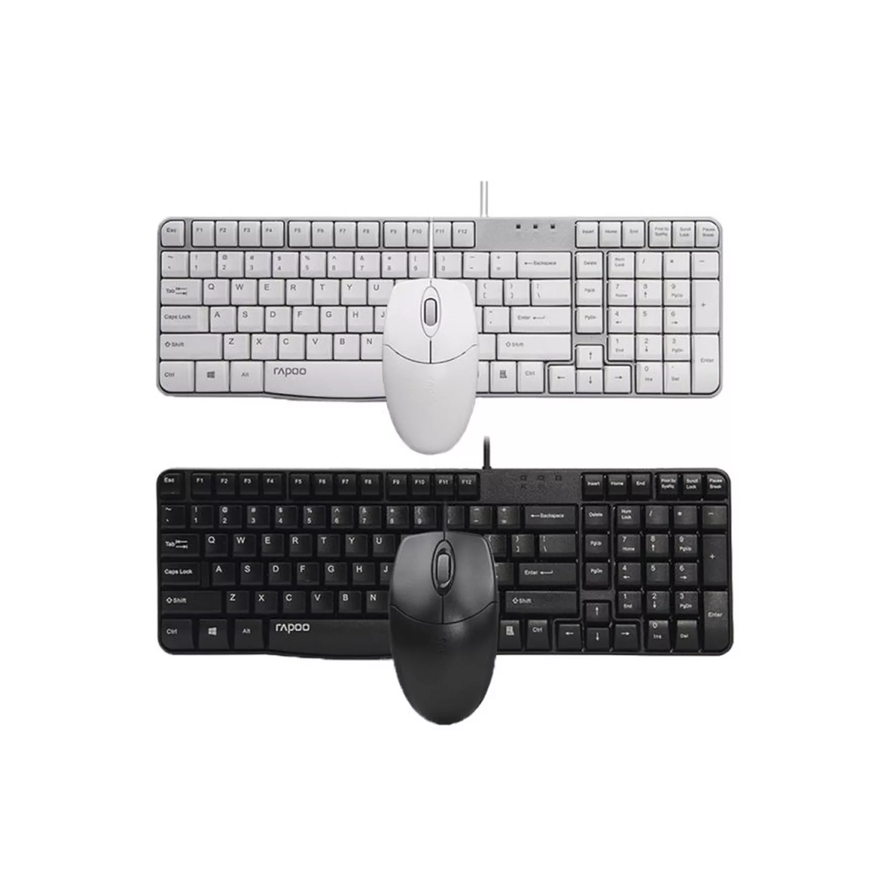 کیبورد و ماوس باسیم رپو مدل  X120S