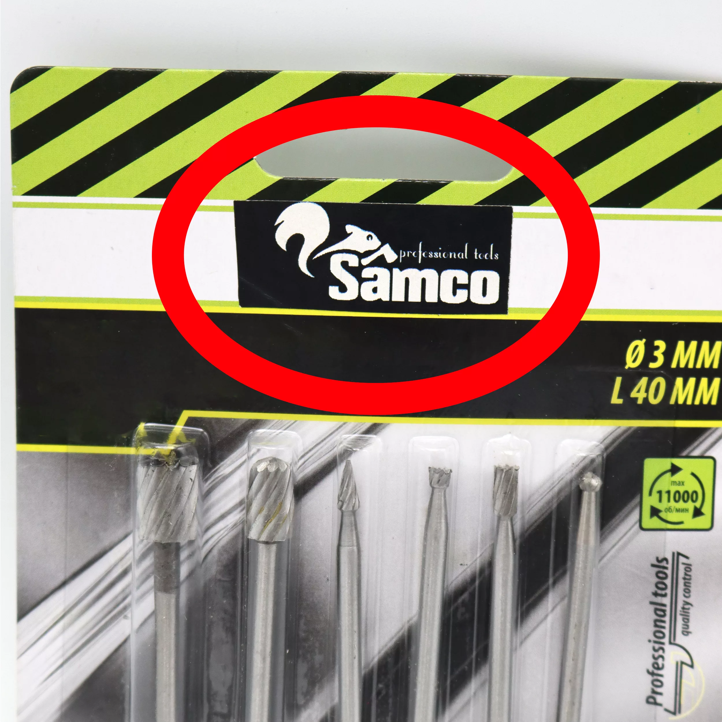 مته فرز فرم سامکو مدل چوب کد 06-YP-FORM مجموعه 6 عددی