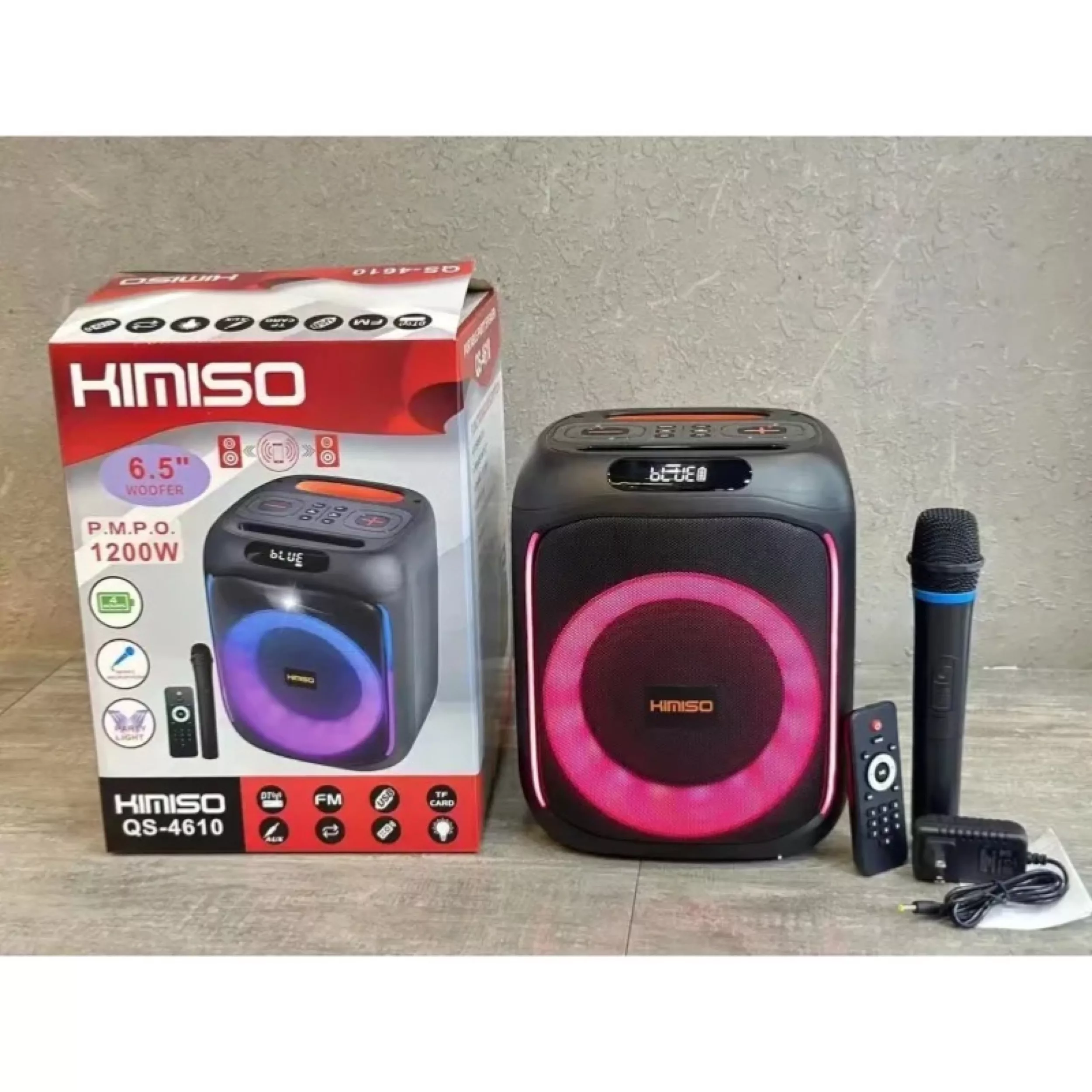 اسپیکر بلوتوثی قابل حمل کیمیسو مدل QS-4610