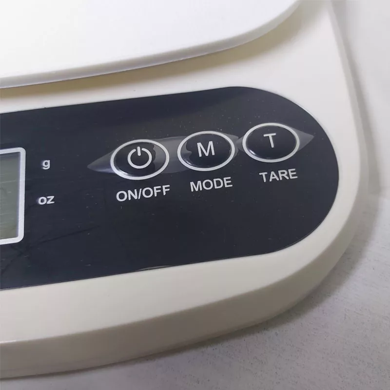 ترازو آشپزخانه دیجیتال مدل HC-188  حداکثر ظرفیت قابل اندازه‌گیری 10 کیلوگرم با دقت اندازه‌گیری 1 گرم