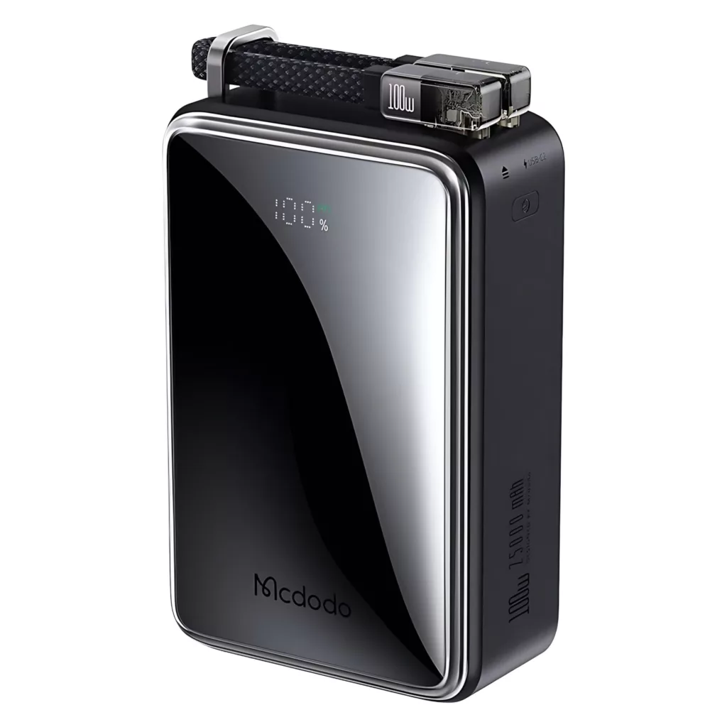 پاوربانک مک دودو مدل MC-056 ظرفیت 25000 میلی آمپر ساعت