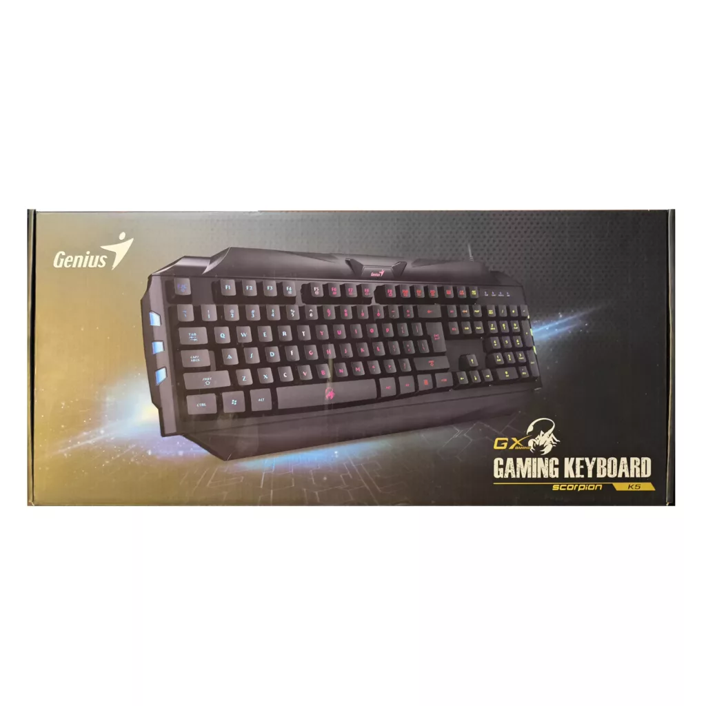کیبورد مخصوص بازی جنیوس مدل Scorpion K5