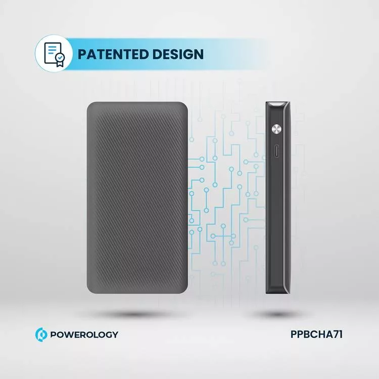 پاوربانک پاورلوژی مدل PPBCHA71 ظرفیت 10000 میلی آمپر ساعت
