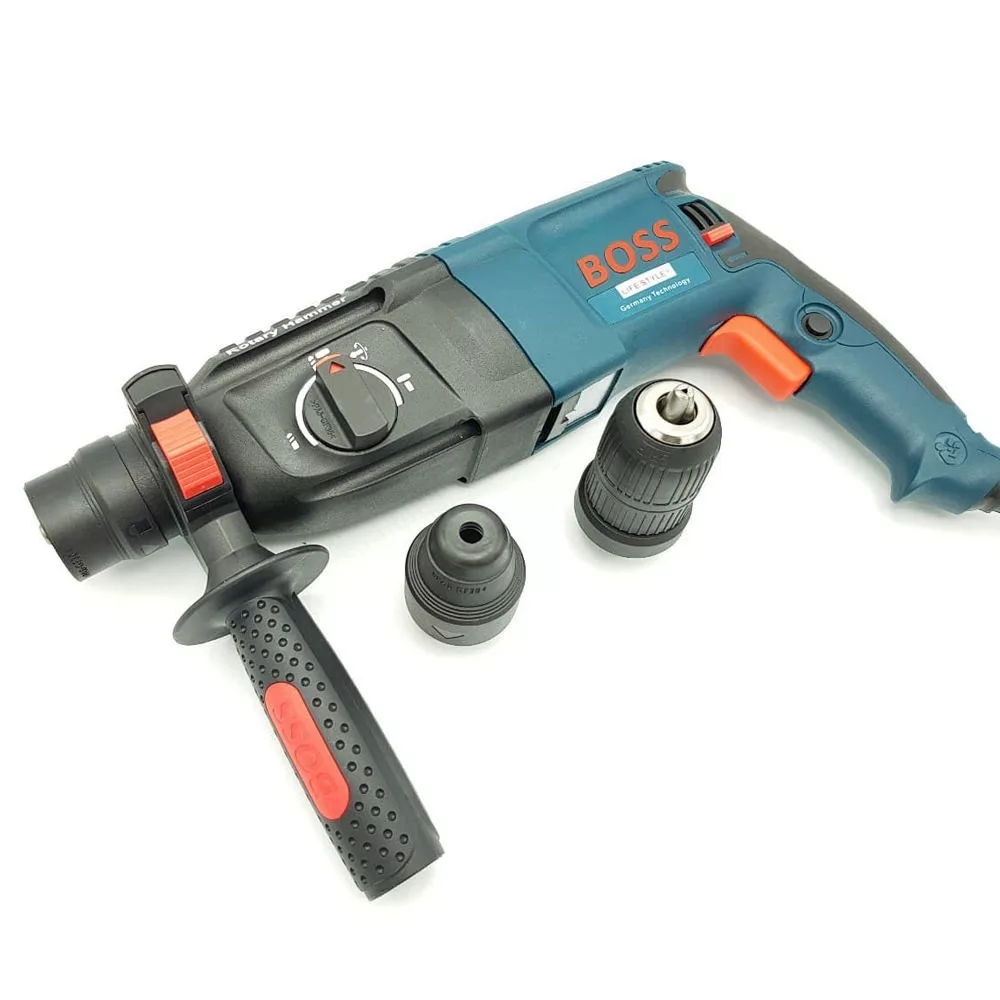 مجموعه 9 عددی دریل بتن کن باس صنعتی مدل 26mmDfr-Industrial