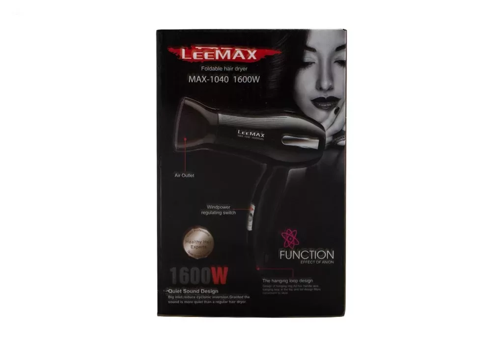 سشوار مسافرتی لیمکس مدل MAX-1040