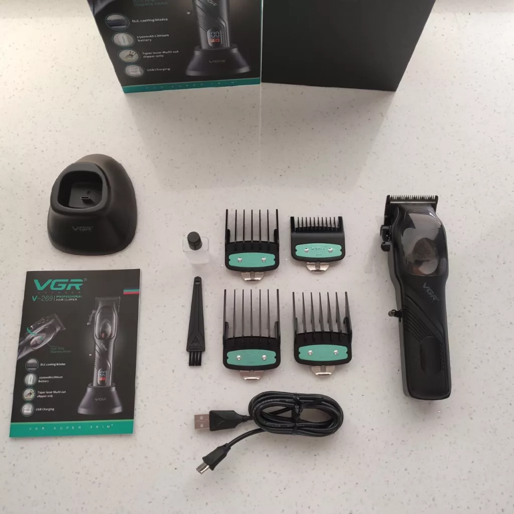 ماشین اصلاح موی سر و صورت وی جی ار مدل V-269