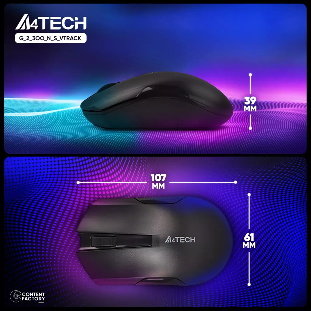 ماوس بی سیم ای فورتک مدل G3-200NS