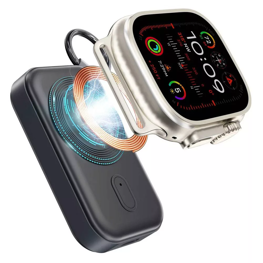 پاوربانک گرین لاین مدل iWatch ظرفیت 1200 میلی‌آمپر ساعت
