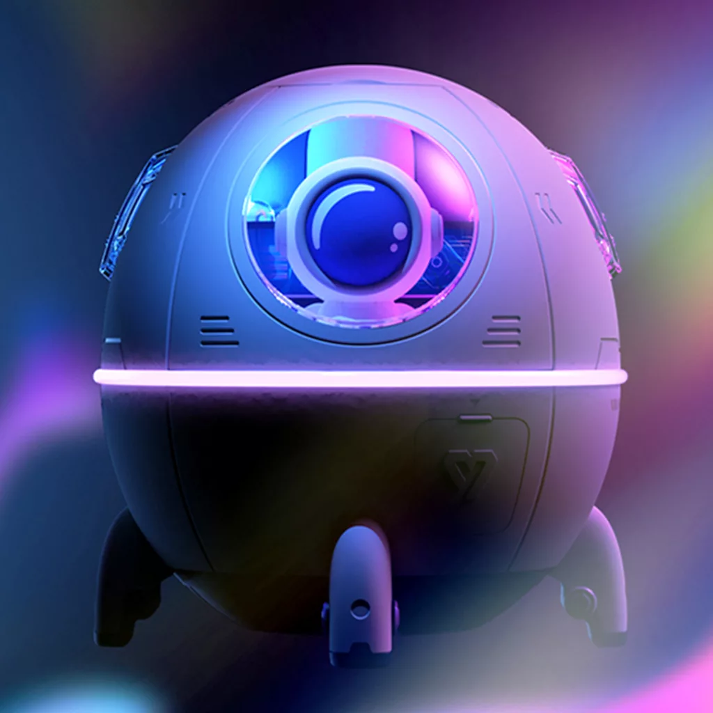 دستگاه بخور و رطوبت‌ساز سرد مدل فضانورد کد MJ046