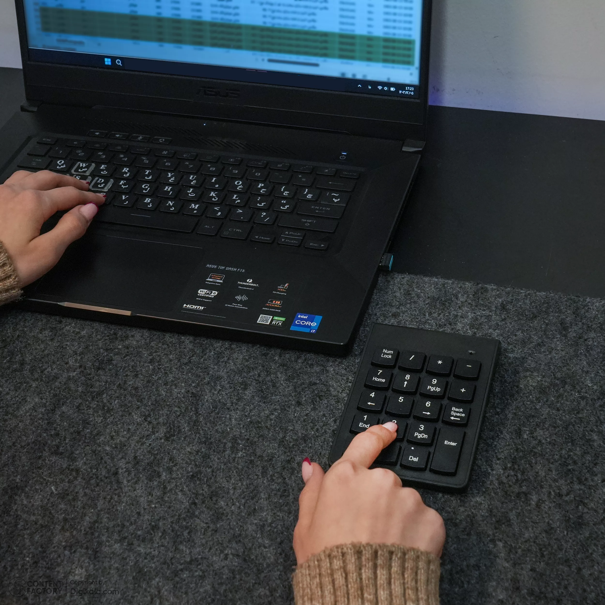 کیبورد اعداد بی سیم مدل M-29