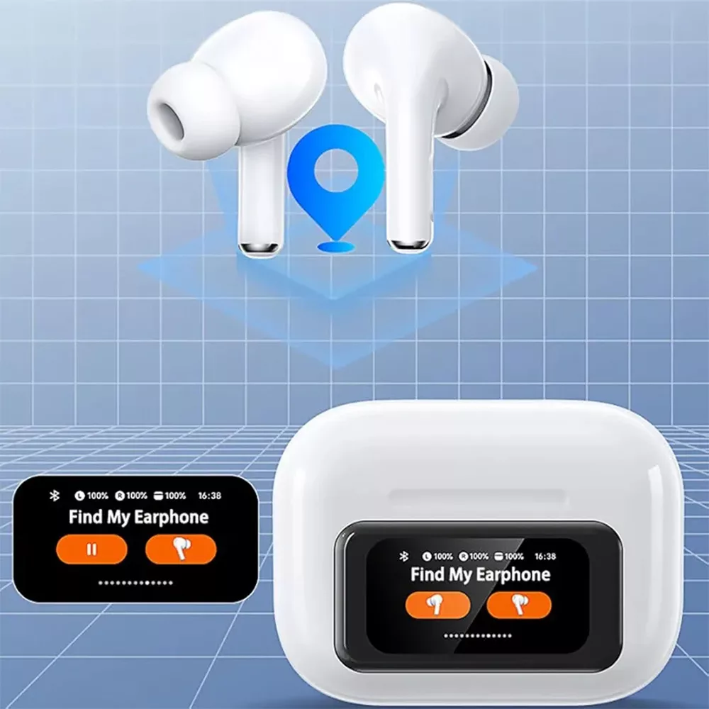 هدفون بلوتوثی مدل Airpods Pro 2 Touch Screen ANC/ENC