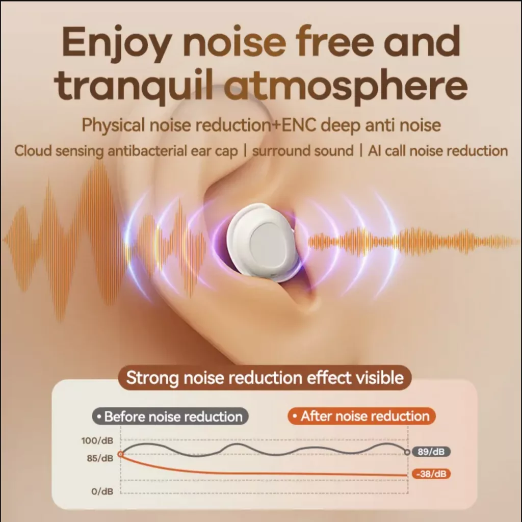 هدفون بلوتوثی ریمکس مدل Sleep Buds Z1