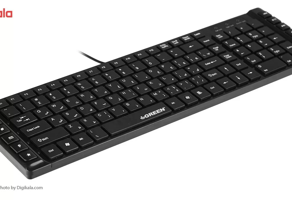 کیبورد گرین GK-301 باحروف فارسی