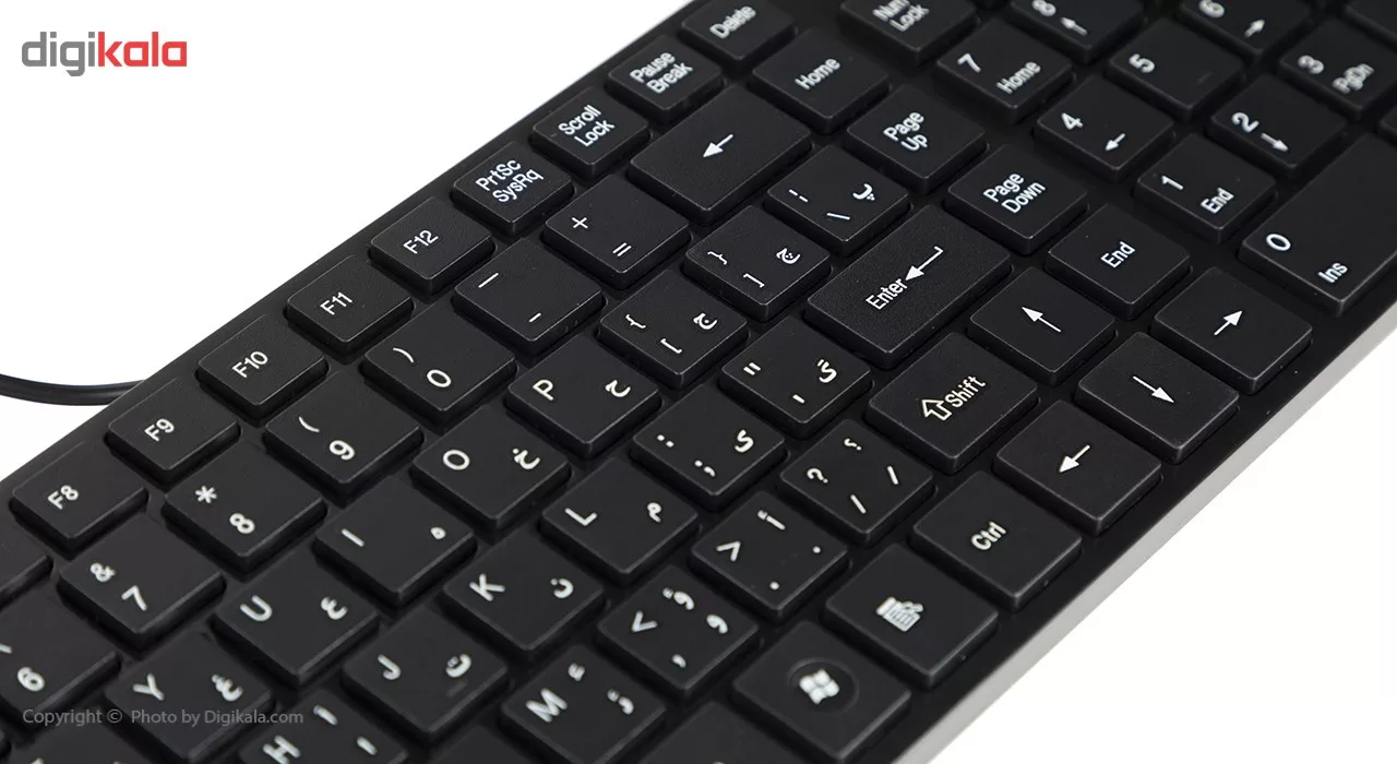 کیبورد گرین GK-301 باحروف فارسی
