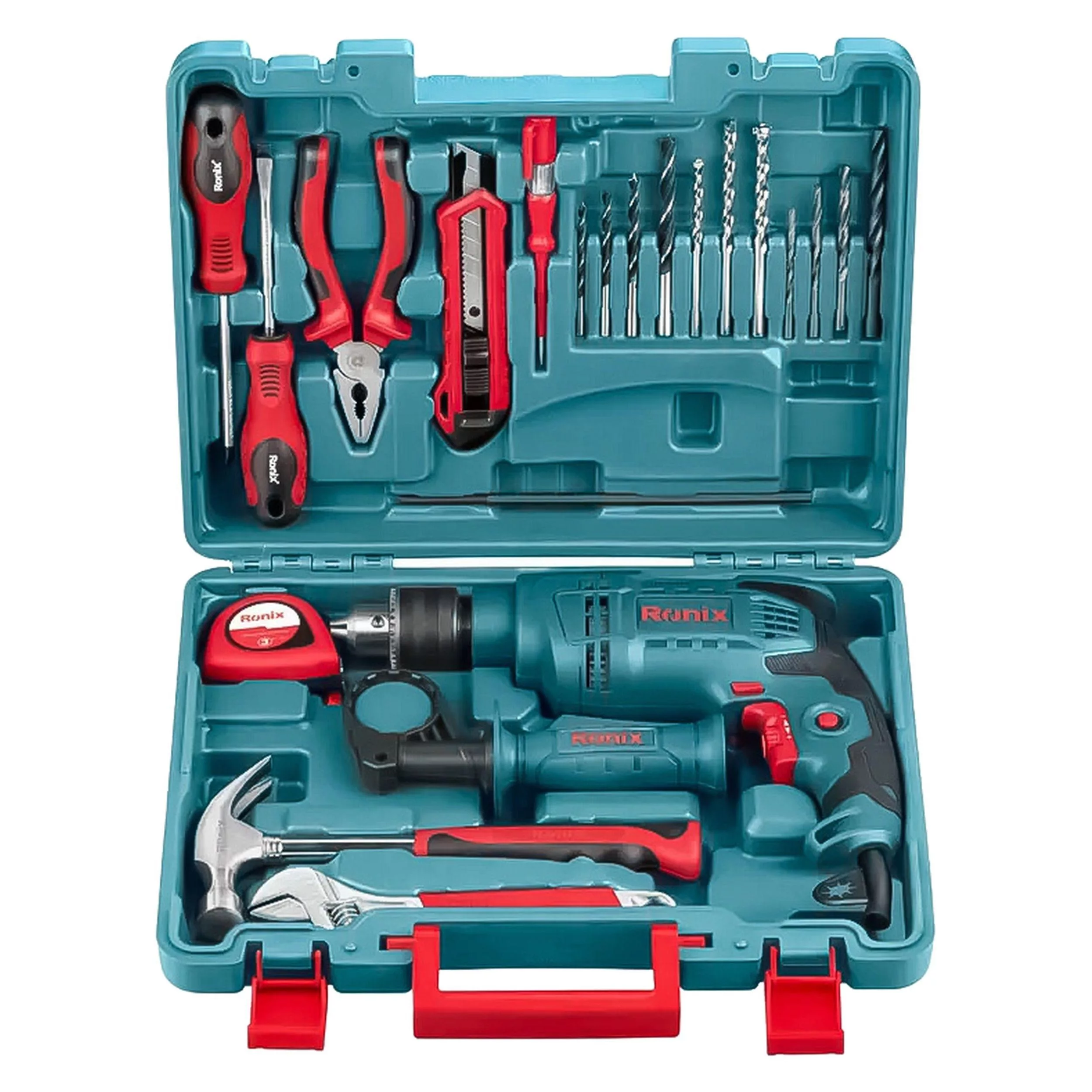 دریل چکشی رونیکس مدل RS 0001 مجموعه 22 عددی