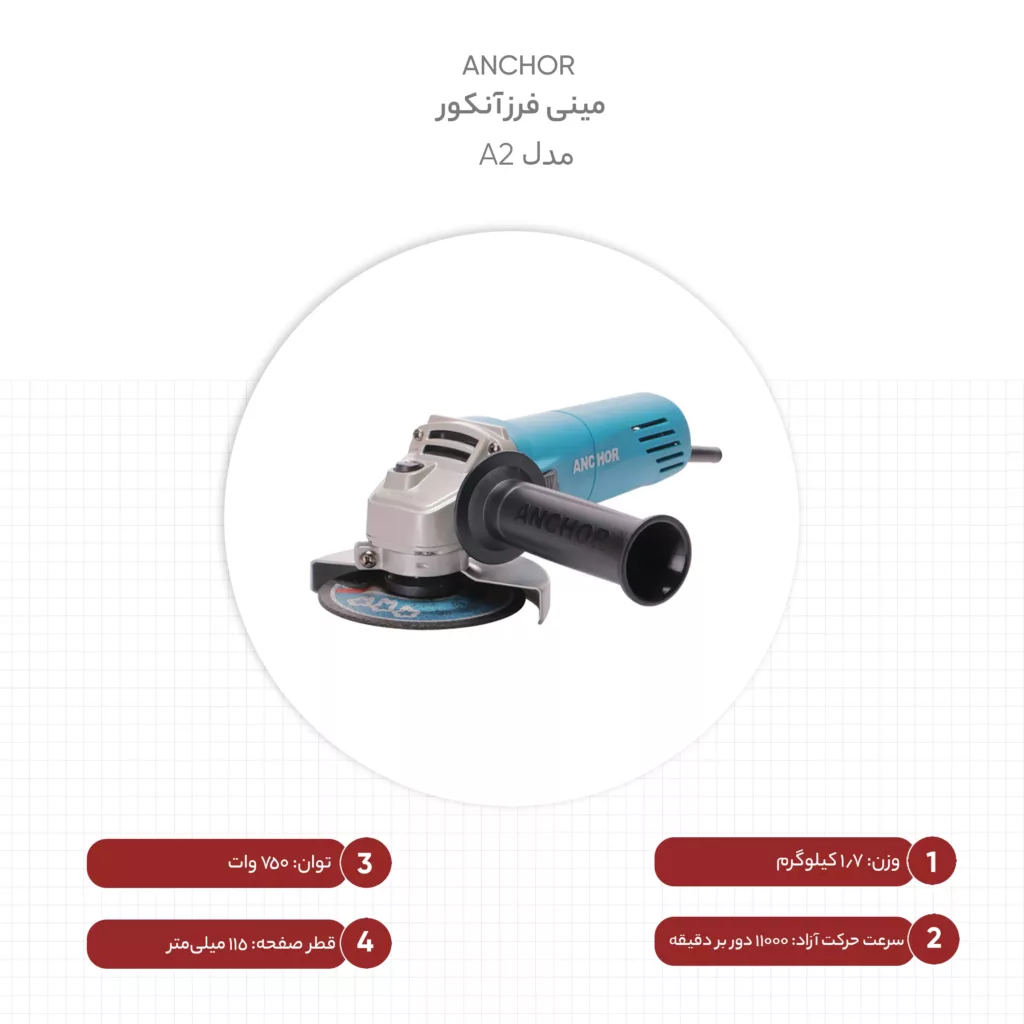 مینی فرز آنکور مدل A2