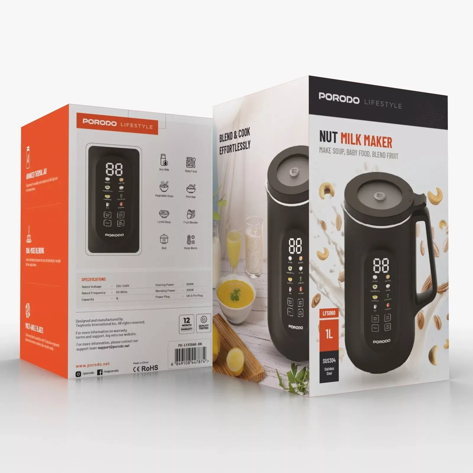 کتری برقی پرودو مدل LFS060