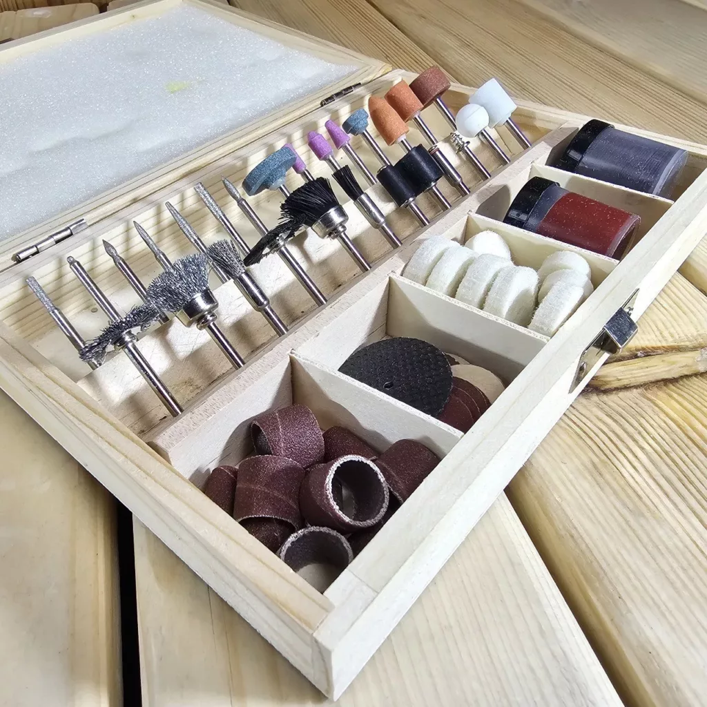 سری فرز انگشتی مدل 2010 POWER TOOLS مجموعه 100 عددی