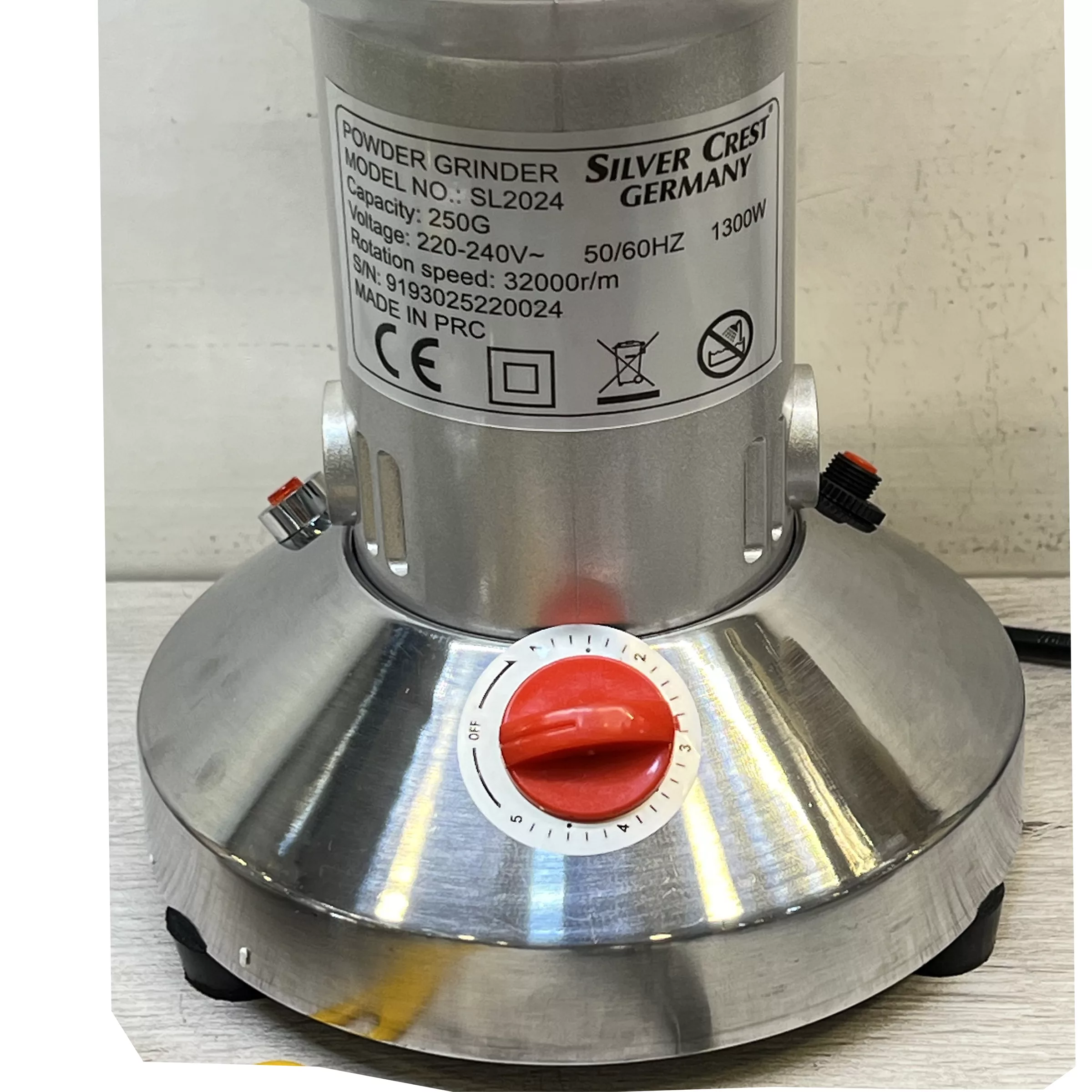 آسیاب صنعتی سیلور کرست مدل شش تیغه SL_2024