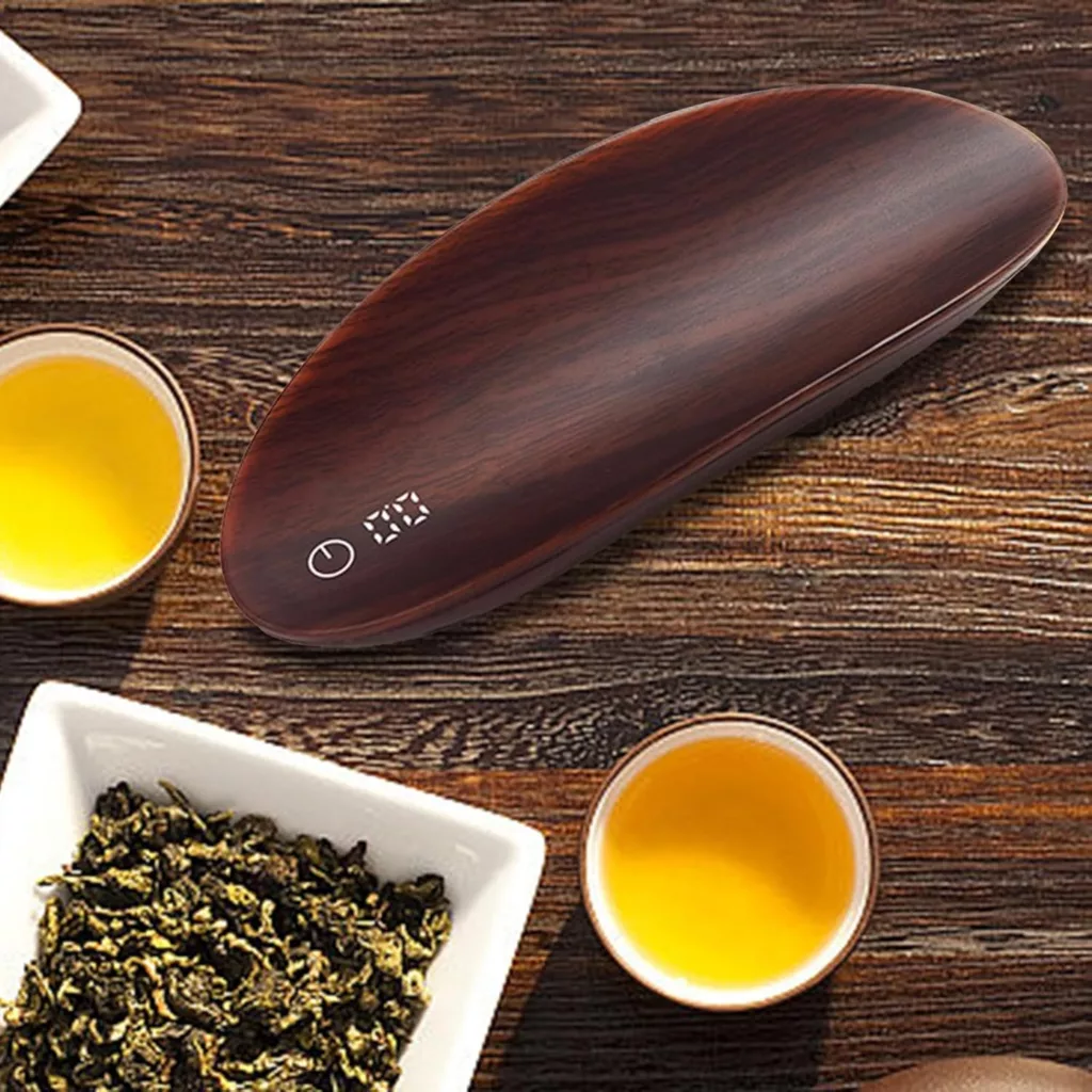 ترازو آشپزخانه دیجیتال مدل tea&coffee حداکثر ظرفیت قابل اندازه‌گیری 1 کیلوگرم با دقت اندازه‌گیری 1 گرم