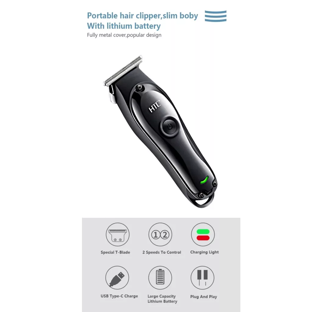 ماشین اصلاح موی صورت اچ تی سی مدل AT-118