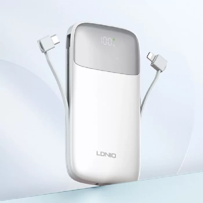 پاوربانک الدینیو مدل PQ19 ظرفیت 10000 میلی آمپر ساعت