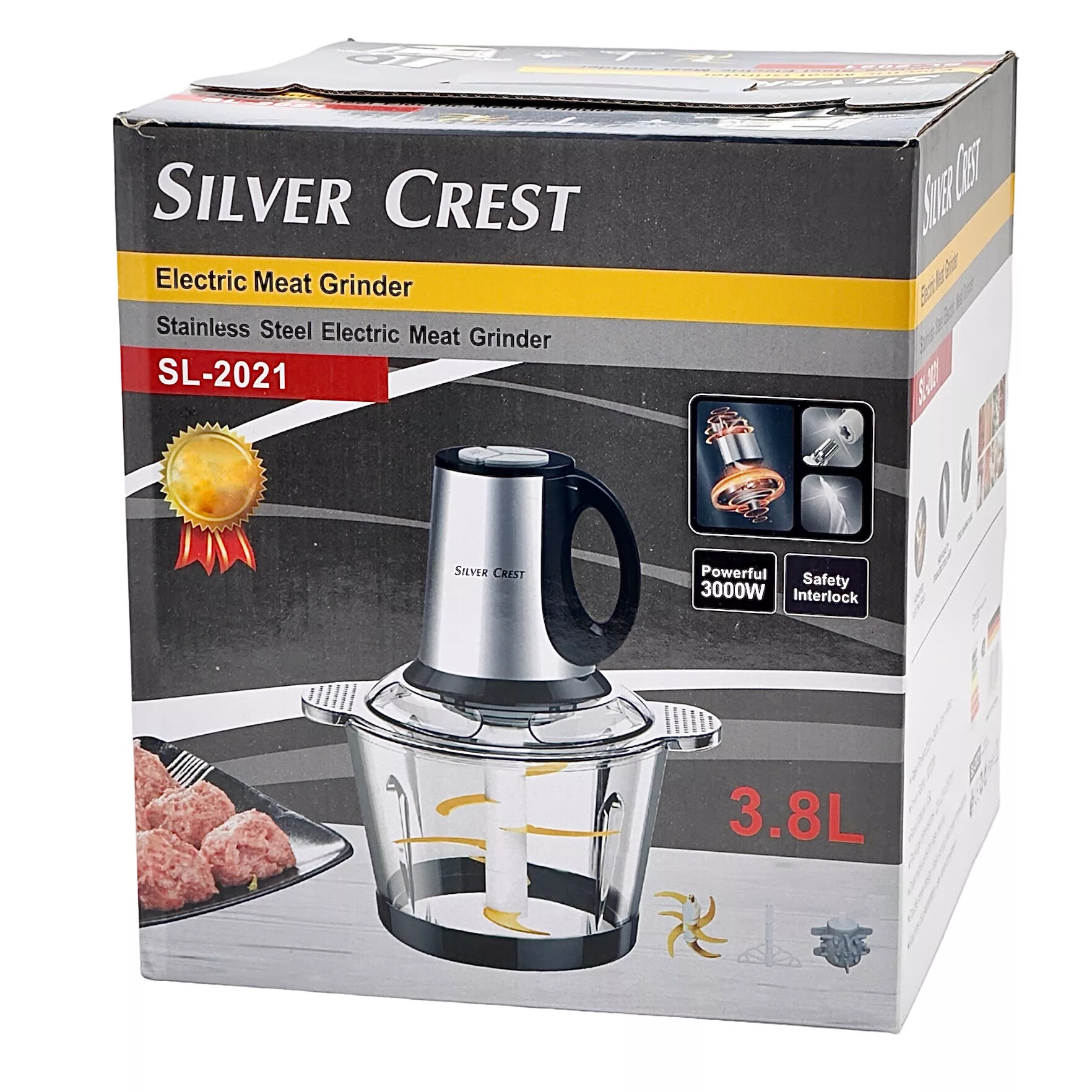 خردکن سیلور کرست مدل SL-2021 3/8L