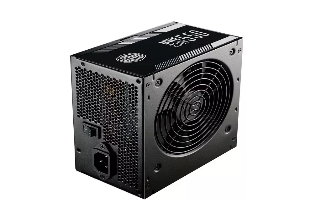 منبع تغذیه کامپیوتر کولر مستر مدل MWE white 550