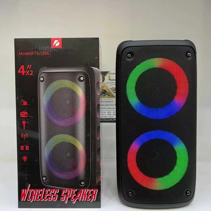 اسپیکر بلوتوثی قابل حمل کی تی اس مدل 1266